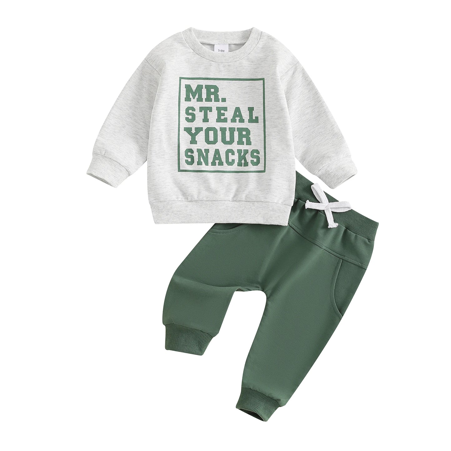 Baby Boy Suit, Long Sleeve Sweatshirt Pants Clothes Outfits