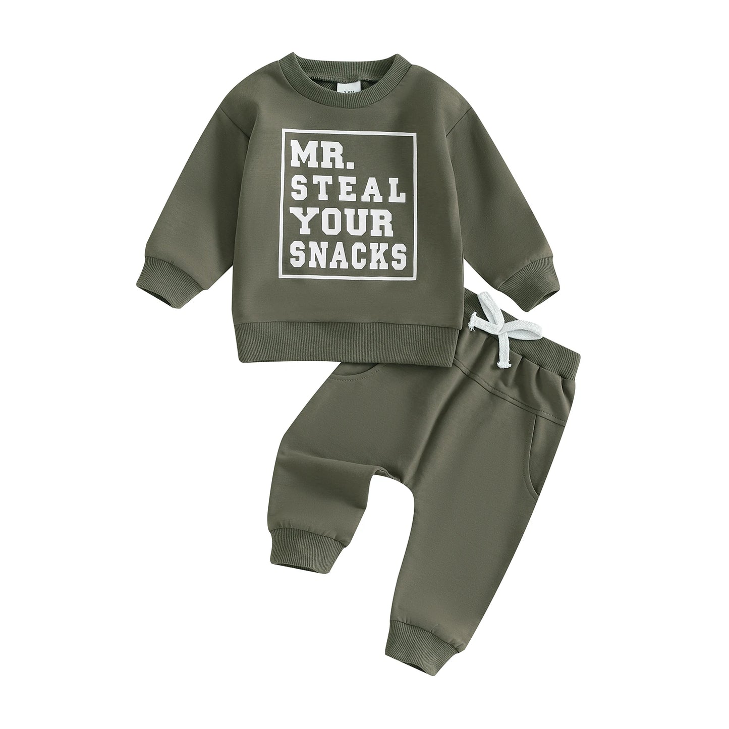 Baby Boy Suit, Long Sleeve Sweatshirt Pants Clothes Outfits