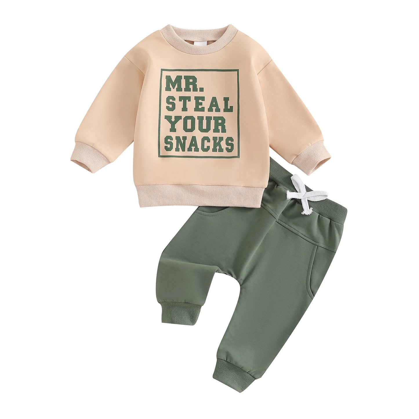 Baby Boy Suit, Long Sleeve Sweatshirt Pants Clothes Outfits